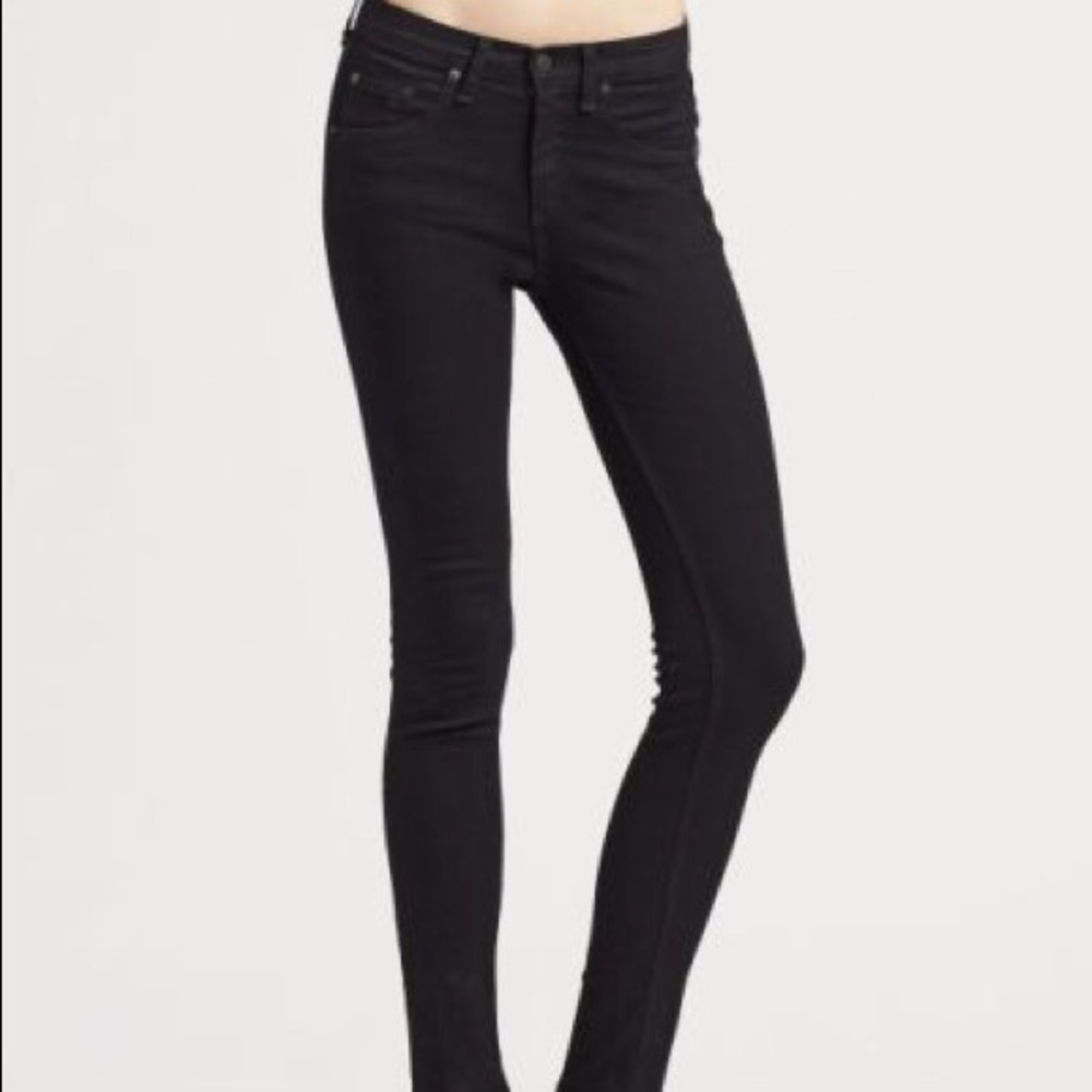 Rag & Bone High Rise Skinny Jeans